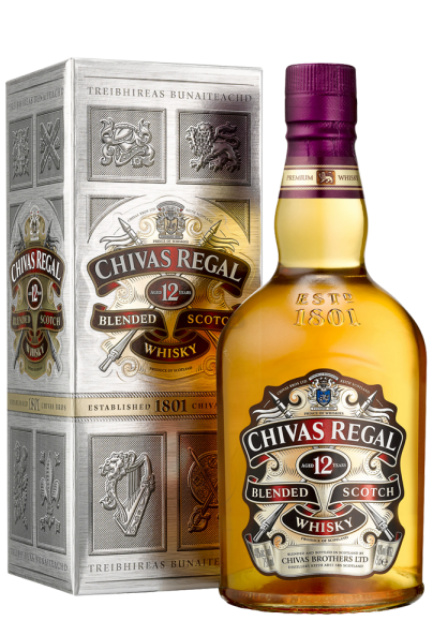 WHISKY CHIVAS REGAL 12 Y.O. cl. 100