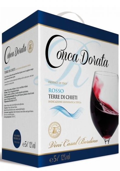 VINO CASAL BORDINO ROSSO BAG IN BOX LT. 5